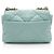 Gabrielle Borsa a tracolla Chanel Lambskin 19 Medium Flap Blu - vista 3