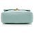 Gabrielle Borsa a tracolla Chanel Lambskin 19 Medium Flap Blu - vista 4