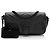 Borsa a patta piccola Gucci Matelasse Leather GG Marmont Monochrome Nero