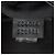 Borsa a patta piccola Gucci Matelasse Leather GG Marmont Monochrome Nero - vista 6