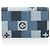 Louis Vuitton Limited Edition Denim Patchwork Flore Chain Wallet Blu - vista 3