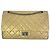 Chanel Metallic Aged Calfskin Quilted 2.55 Reissue 227 Double Flap Pale Gold D'oro Metallico