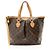 Palermo PM Tote aus Monogram Canvas Louis Vuitton Braun