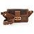 Borsa a tracolla Louis Vuitton Reverse Monogram Dauphine Marrone