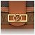 Borsa a tracolla Louis Vuitton Reverse Monogram Dauphine Marrone - vista 10