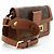 Borsa a tracolla Louis Vuitton Reverse Monogram Dauphine Marrone - vista 2