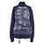 Hermès Hermes Cheval à la Cordeau Punto de Cachemira Azul Azul marino
