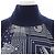 Hermès Hermes Cheval à la Cordeau Punto de Cachemira Azul Azul marino - vista 5