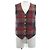 Chaleco Check Gucci 728507 ZAJ04 Castaño Roja