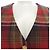Chaleco Check Gucci 728507 ZAJ04 Castaño Roja - vista 5