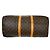 Borsa Keepall Louis Vuitton Monogram Canvas 50 Marrone - vista 7