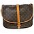 Louis Vuitton Saumur Handtasche Monogram Canvas 35 Braun - Ansicht 2