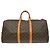 Borsa Louis Vuitton Keepall in tela Monogram 55 Marrone