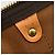Borsa Keepall Louis Vuitton in tela Monogram 55 Marrone - vista 5