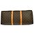 Borsa Keepall Louis Vuitton Monogram Canvas 50 Marrone - vista 7
