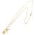 Collana con pendente Lockit in oro giallo 18K Louis Vuitton - vista 2