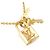 Collana con pendente Lockit in oro giallo 18K Louis Vuitton - vista 3
