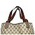 Borsa Tote Gucci in GG Supreme Marrone - vista 5
