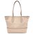 Borsa tote Bally Logo in pelle beige