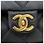 Borsa a tracolla Chanel in agnello nero - vista 16