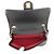Borsa a tracolla Chanel in agnello nero - vista 6