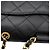 Borsa a tracolla Chanel in agnello nero - vista 8