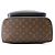 Zaino Louis Vuitton Monogram Macassar Dean Nero Blu Monogramma - vista 3
