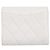 Cartera tríptico Chanel en piel de becerro granulado blanco - vista 3