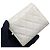 Cartera tríptico Chanel en piel de becerro granulado blanco - vista 7