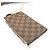 Borsa a Spalla Louis Vuitton Mare Nero Bianco Rosso Damier ebene - vista 12