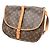 Borsa Louis Vuitton Saumur in Tela Monogram 35 Marrone - vista 2