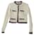 Autre Marque TRENDYOL White Ribbed Knit Cardigan with Contrast Trim Black Red  - view 1