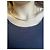 Autre Marque Collana Choker in Acciaio Placcato Oro D'oro - vista 11