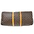 Louis Vuitton Keepall Bandouliere Monogram Canvas 55 Marrone - vista 7