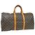 Louis Vuitton Keepall Monogram Canvas 50 Marrone - vista 2