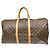 Bolso Keepall Louis Vuitton Monogram Canvas 55 Castaño - vista 2