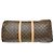 Bolso Keepall Louis Vuitton Monogram Canvas 55 Castaño - vista 7