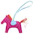 Hermès Hermes Rodeo MM Bag Charm Pink  - view 1