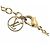 Bracciale charm Louis Vuitton Lulugram D'oro - vista 4