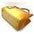 Borsa Fendi 8BH253 M5Q Petite 2Jours Giallo - vista 2