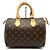 Louis Vuitton M41528 Speedy 25 Boston Bag Marrone Monogramma