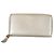 GUCCI Bamboo Tassel Long Wallet Weiß Golden