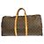 Louis Vuitton Keepall Bandouliere Monogram Canvas 60 Marrone - vista 2