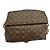 Bolso bandolera Louis Vuitton Saumur Monogram Canvas PM Castaño - vista 3