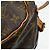 Bolso bandolera Louis Vuitton Saumur Monogram Canvas PM Castaño - vista 7