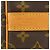 Louis Vuitton Keepall Bandouliere Monogram Canvas 55 Marrone - vista 4