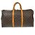 Louis Vuitton Keepall Monogram Canvas 50 Marrone - vista 2
