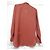 Massimo Dutti Camicia Misto Viscosa Rossa Bordò - vista 4
