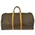 Borsa Keepall Louis Vuitton Monogram Canvas 55 Marrone