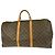 Borsa Keepall Louis Vuitton Monogram Canvas 55 Marrone - vista 2